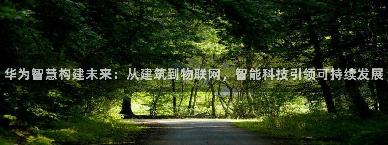 安信12：华为智慧构建未来：从建筑到物联网，智能科技引领可持续发展