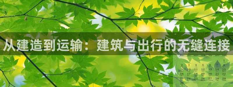 安信12是啥：从建造到运输：建筑与出行的无缝连接