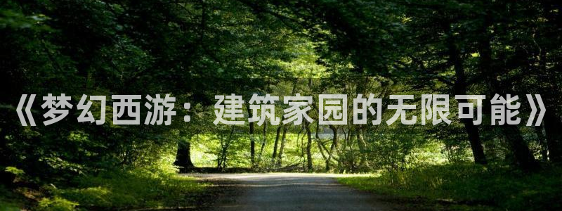 安信12官方下载：《梦幻西游：建筑家园的无限可能》
