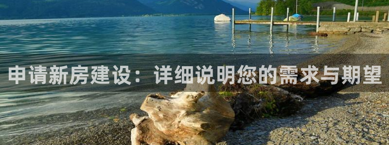 安信esp 12k：申请新房建设：详细说明您的需求与期望