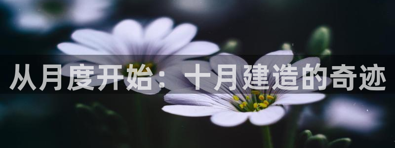安信12娱乐：从月度开始：十月建造的奇迹