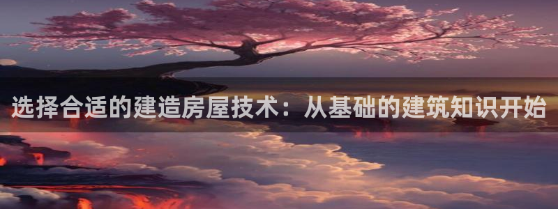 12月安信推荐：选择合适的建造房屋技术：从基础的建筑知识开始